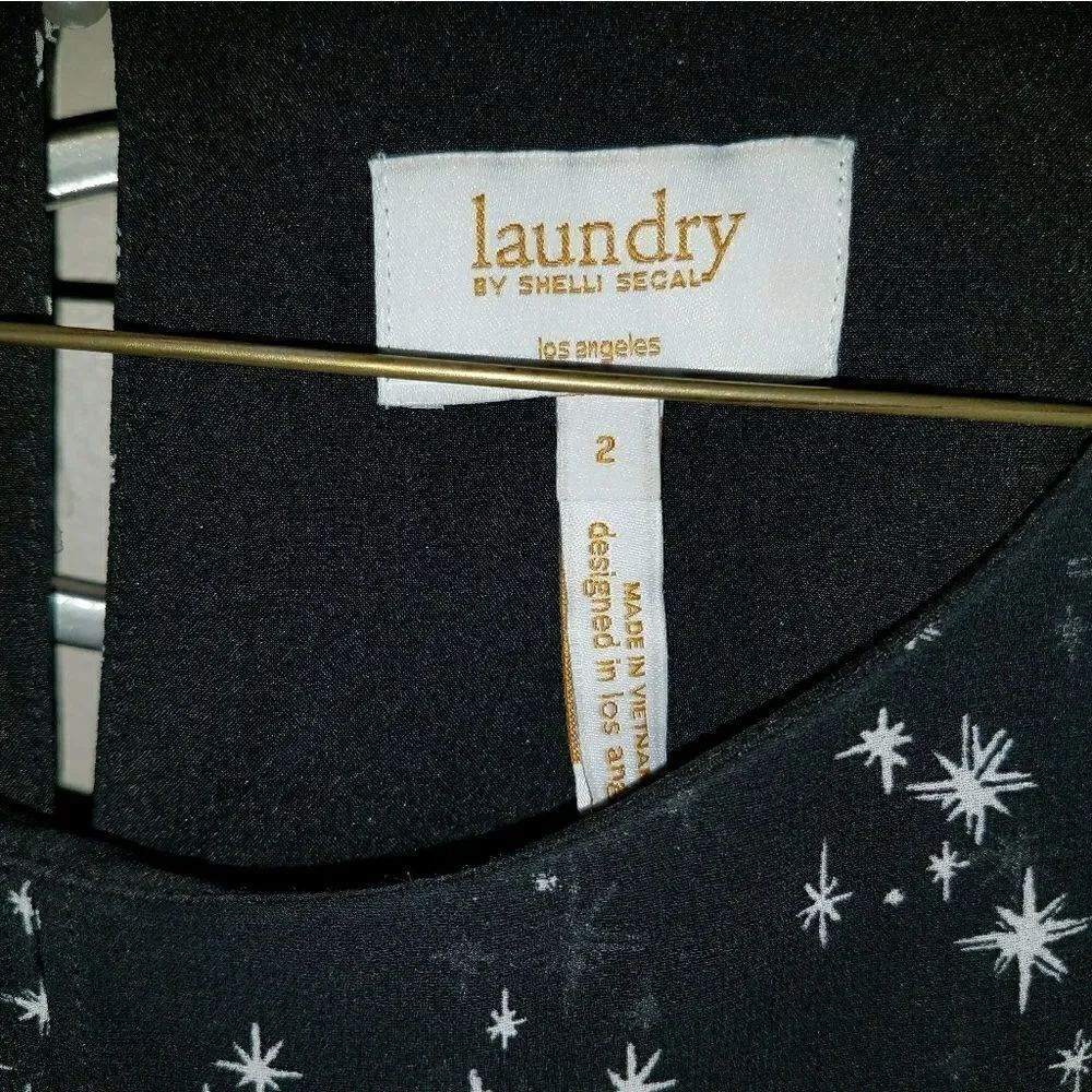 Laundry by Shelli Segal Los Angeles star top! - Picture 6 of 7